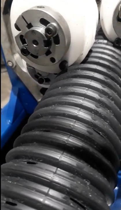 Detalhe da fresadora
